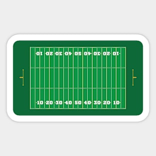 Football Field Sticker